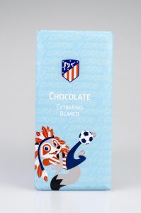 Gourmet Sport Chocolate Extrafino Blanco Atlético de Madrid