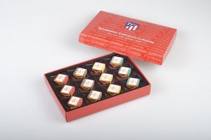 Gourmet Sport Bombones Cortados Clásicos Atlético de Madrid