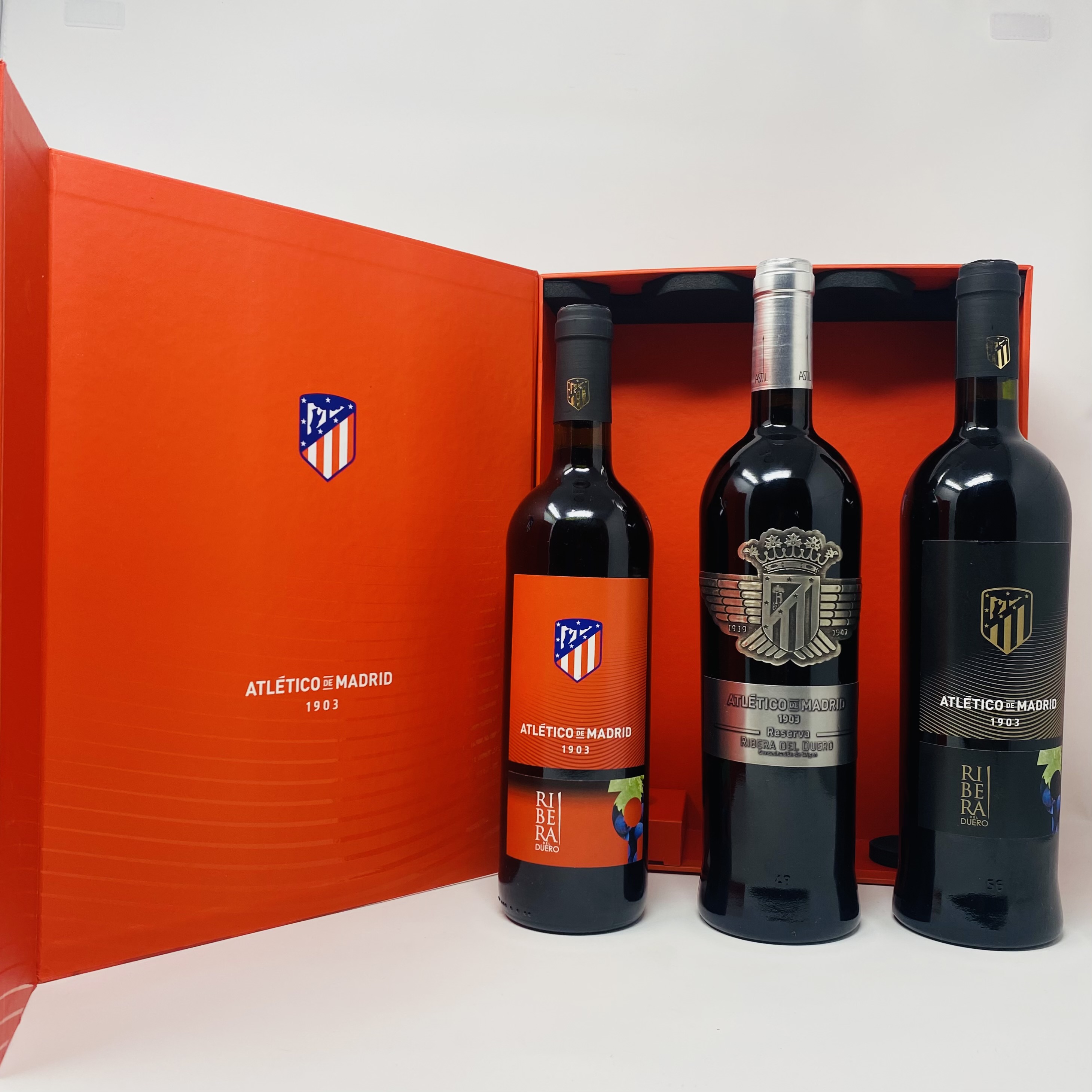 1-AA-Estuche Lujo de Vino Atlético de Madrid - El Ventorro