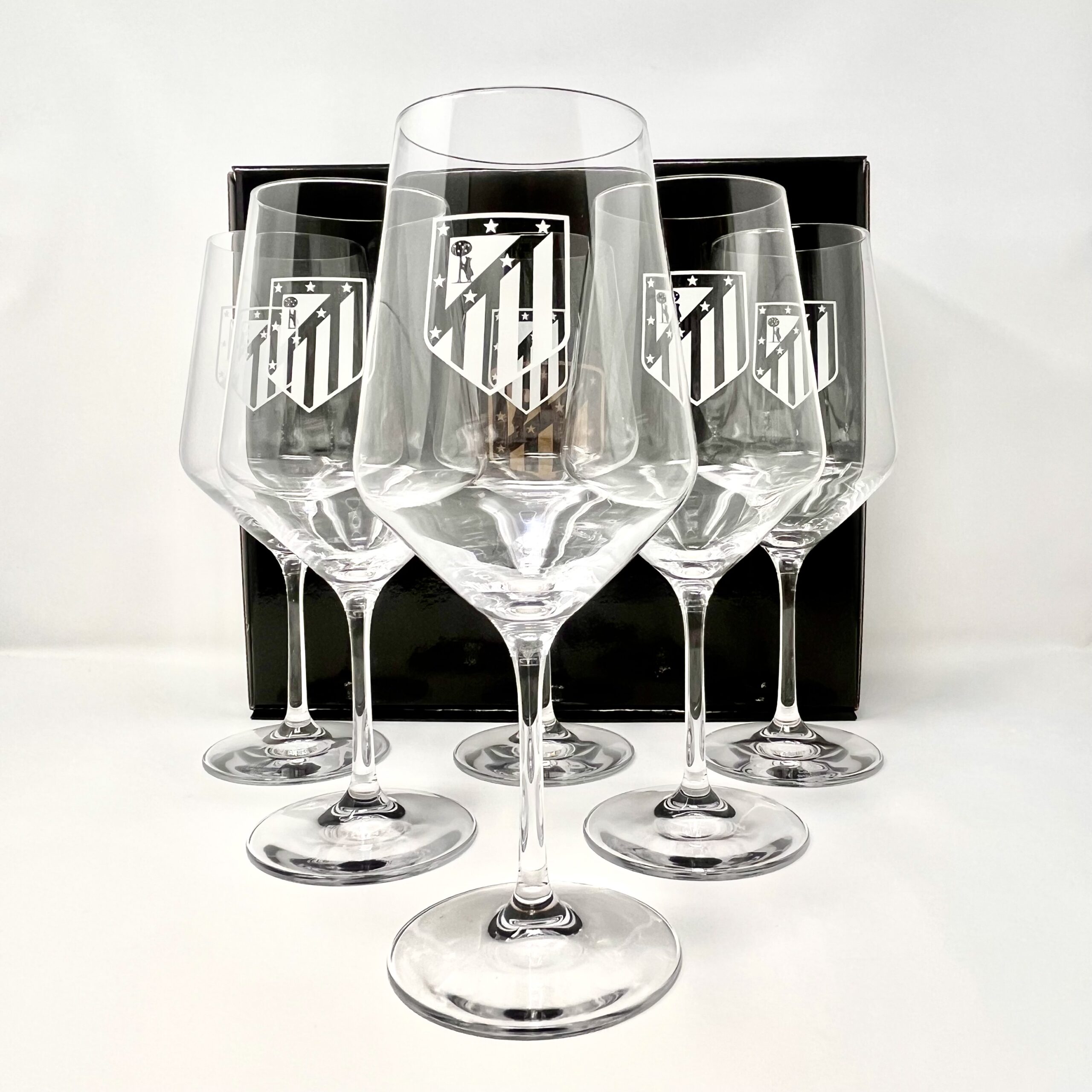 Copa Vino 650ml Atlético de Madrid. 6 unidades