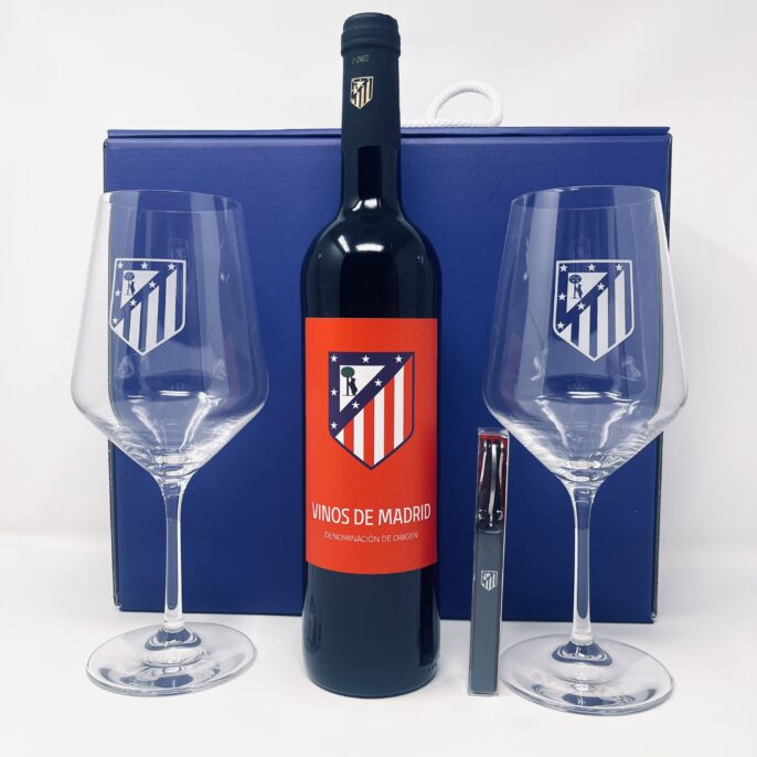 Vino Tinto Atletico de Madrid  D.O. Vinos de Madrid